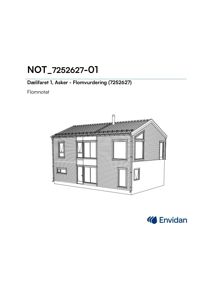 En tegning som viser fasaden på en bygning sett fra en vinkel.