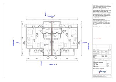 Etasjeplan (2. etasje) for en leilighet med romfordeling, dimensjoner og tekniske notater.