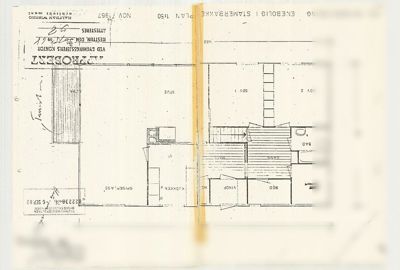 Etasjeplan for en enebolig (FRU REIMERS GRUNG) med romfordeling, mål og datert 1967.
