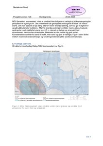 Et kart (NGU løsmassekart) som viser geologiske og geotekniske forhold i et område, inkludert kartoverlegning av skredtyper.
