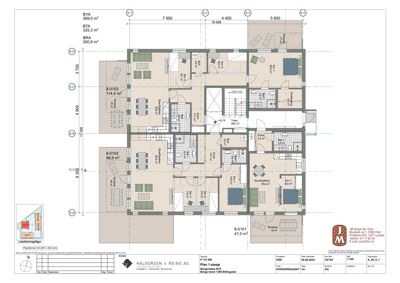Etasjeplan (Plan 1.etasje) som viser romfordeling, arealer og funksjoner i et bygg.