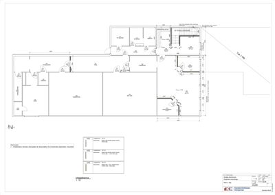 Etasjeplan (Plan 2) som viser romfordeling, dører, vinduer og vegghøyder for et hus.
