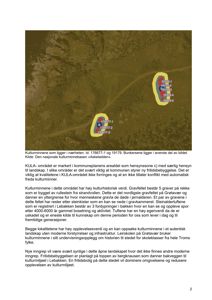 Fotografi av et kulturmiljø med gravfelt og bunkerser i Lebakken, Grotvaer.