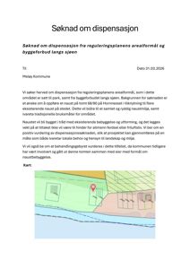 Situasjonsplan som viser tomtens beliggenhet i forhold til sjøen, eksisterende bebyggelse og foreslått plassering av naust.