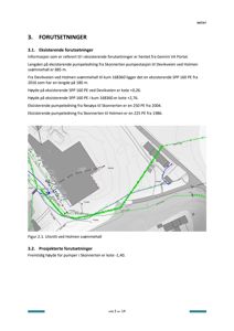 Et kartutsnitt som viser topografi og infrastruktur (pumperør) i et område.