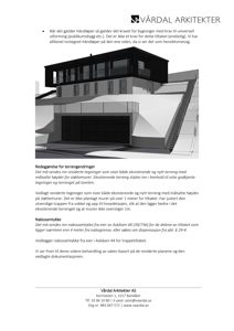 Et sort-hvitt 3D-bilde av en moderne bygning med en stor garasjeport og en trapp som leder opp til hovedetasjen.