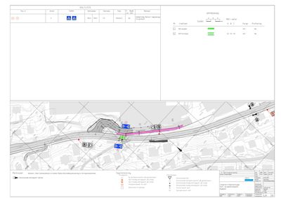 Situasjonsplan som viser bygningens plassering i forhold til veier, naboeiendommer og eksisterende infrastruktur.