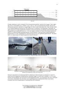 Fotografier av eksisterende glasstak og takkonstruksjon på bygget.