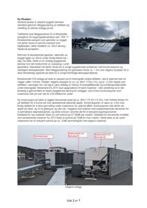 Fotografier av en teknisk utstyr (varmepumpe og kjølemaskiner) på taket av en bygning, med tekster som peker på dagens og ny situasjon.