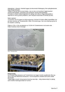 Bildet viser et situasjonskart (Figur 1) som illustrerer plasseringen av en planlagt flåte i forhold til Torskeholmen og omgivelsene.