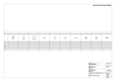 Teknisk detaljtegning som viser ulike vinduetyper med mål og konstruksjonsdetaljer.