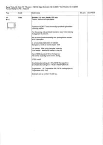 Teknisk detaljtegning av en vindu- eller dørprofil med spesifikke mål (770x570 mm), materialbeskrivelser (f.eks. 'Malmfuru'), konstruksjonsdetaljer (beslag, karm, ventilasjon) og overflatebehandlinger (RAL-farger).