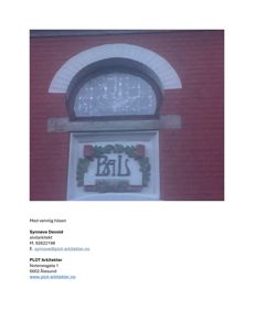 Fotografi av en fasade med et vindu og et dekorativt skilt med bokstavene 'BALS'.