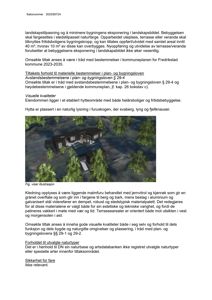 3D-visualisering av en hytte i et naturlig landskap (furuskog, svaberg, lyng, fjellknauser) med utsikt mot vest og morgensolen.