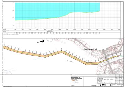 Situasjonsplan som viser etasjeplaner, romfordeling