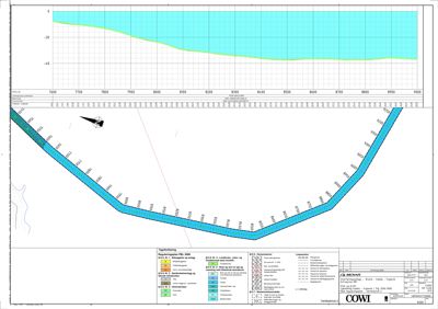 Situasjonsplan som viser terrengform, høydemålinger og topografiske detaljer for et byggeområde.