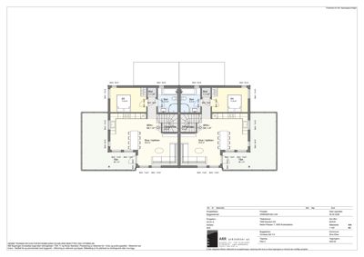 Etasjeplan (Plan 2) som viser romfordeling, stueplassering og trapp for et hus.