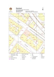 Basiskart (situasjonsplan) som viser eiendomsgrenser, bygninger, veier og infrastruktur for adressen Øk. Vogn gate 11, 5008 BERGEN.