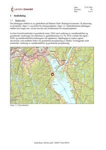 Oversiktskart som viser geografisk plassering av et prosjekt (gjødselkum) i Rælingen kommune, inkludert topografi og veier.