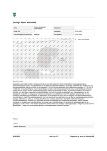 Et kart over et område i Oslo (Møller, Økern, Storgata) som viser en polygon merket 'Geologi: Radon aktsomhet'.