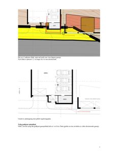 Situasjonsplan som viser nabolagsbebyggelse, garasjeplassering og reguleringsplan for en tomt.