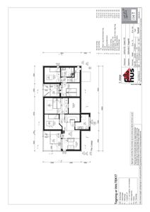 Etasjeplan (3. etasje) som viser romfordeling, dimensjoner og innredning for en bolig.