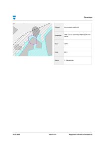 Et kart som viser kommuneplan areaformål (LNF-areal) og en markert tomt (LNF R1) med areal 404,1.