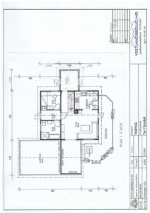 Etasjeplan (Plan 1. ETASJE) som viser romfordeling, dimensjoner og arealer for en bolig.