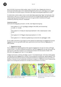 Dokumentet inneholder en kartutskrift (plankart) som viser eiendomsgranser, funksjonelle strandsoner og byggegrenser.
