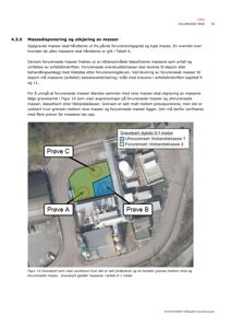 Et flyfoto av et anlegg (CO2-anlegg) med overlagte soner for forurensete og uforurensete masser, samt prøvetakingspunkter.