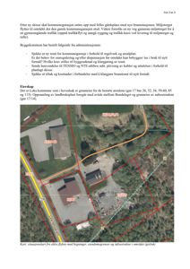 Et situasjonskart basert på flyfoto som viser eiendomsgranser, infrastruktur og bygninger i området.