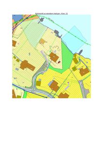 Kartutsnitt av eiendom med gnr. 4 bnr. 51, som viser tomtens beliggenhet i forhold til nabolag, veier og vannarealer.