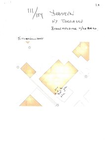 Situasjonsplan som viser bygningens plassering på tomten i forhold til naboeiendommer og veier.