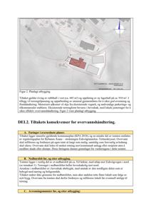 Situasjonsplan som viser planlagt utbygging, eksisterende vegnett og overvannshåndtering.