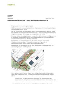 Situasjonsplan som viser tomtens beliggenhet, naboeiendommer, vegnett og planlagt bebyggelse.