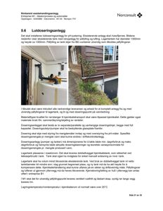 Fotografier av et eksisterende vassbehandlingsanlegg (lutdoseringsanlegg) inkludert tankar og rørlegging.