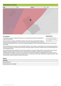 Et digitalt kart som viser et aksomhetskart for snøskred, med overlagte data om sikkerhetsklasse og skogeffekt.