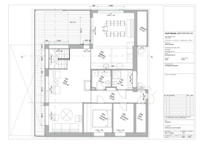 Etasjeplan (Plan 2. Etasje) som viser romfordeling, mål og funksjoner i en bolig.