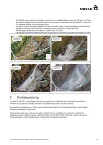 Fotografier av et byggefelt med dateringer (20220905, 20220919, 20220927, 20221017) og tekster om massefjerning, sprengstein og infrastruktur. Bildene viser terrengforhold og anleggsarbeid.