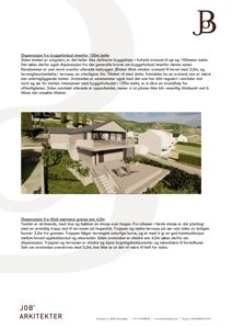 3D-visualisering av et hus med omgivende landskap og nabohus