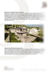 3D-visualisering av et hus med omgivende landskap og nabohus