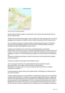 Et kartutsnitt fra en konsesjonssøknad som viser et tiltaksområde (Molde) med en markert rute (muligens for en tunnel eller vei) og en nordpil.