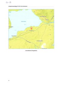 Oversiktskart (Norgeskart) som viser topografi og plassering av et område i Grue kommune.