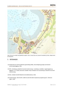 Kart over området med dybdekoter og topografi, hentet fra Norgeskart.