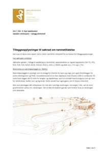 Et håndtegnede eller digitalt tegnet perspektivbilde (rendering) som viser en illustrasjon av et idrettshall-prosjekt med omgivelsene.