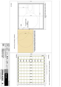 Plantegning som viser romfordeling, dimensjoner og konstruksjonsdetaljer for etasjeplan (PLAN 120).