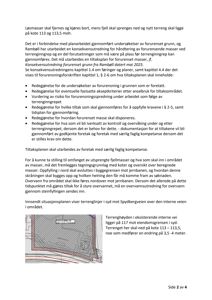 Et situasjonskart som viser terrenglinjer, eiendomsgrenser og høydekonturer for et område.