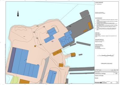 Situasjonsplan som viser tomtens beliggenhet, omgivende infrastruktur, eksisterende og planlagte bygninger, samt grunneierforhold.