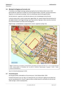 Et kart som viser et geografisk område med overlagte data om rodlistearter, fremmedarter og livskraftige arter, hentet fra en økologirapport.