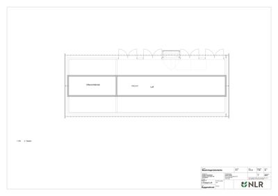 Etasjeplan (2. etasje) som viser romfordeling med 'Villarenselokale' og 'Loft', samt vindusoppsett.